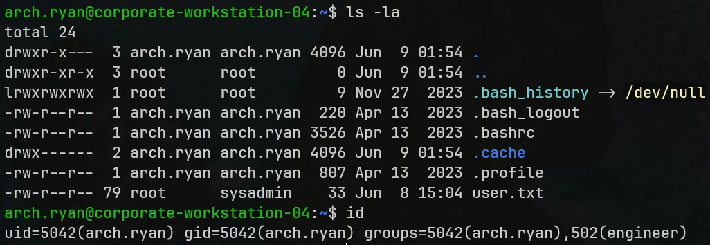 Change arch.ryan SSO password